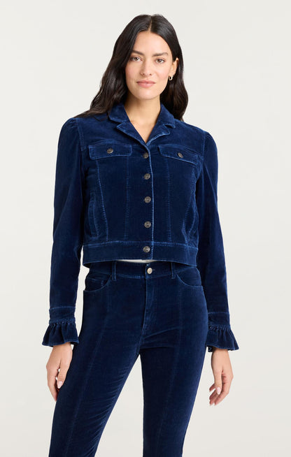 Cinq à Sept Velvet Jean Deryn Jacket