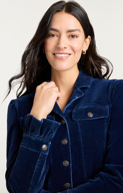 Cinq à Sept Velvet Jean Deryn Jacket