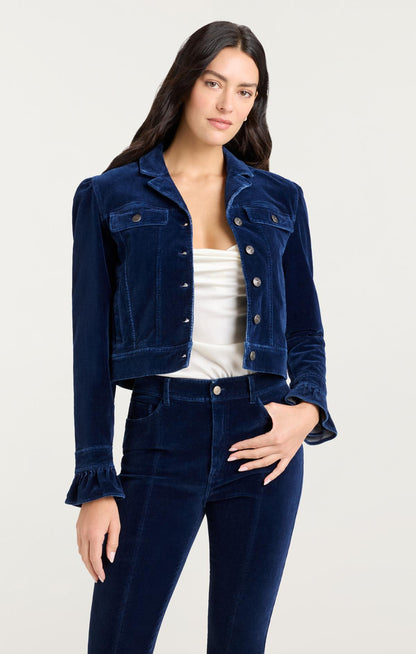 Cinq à Sept Velvet Jean Deryn Jacket