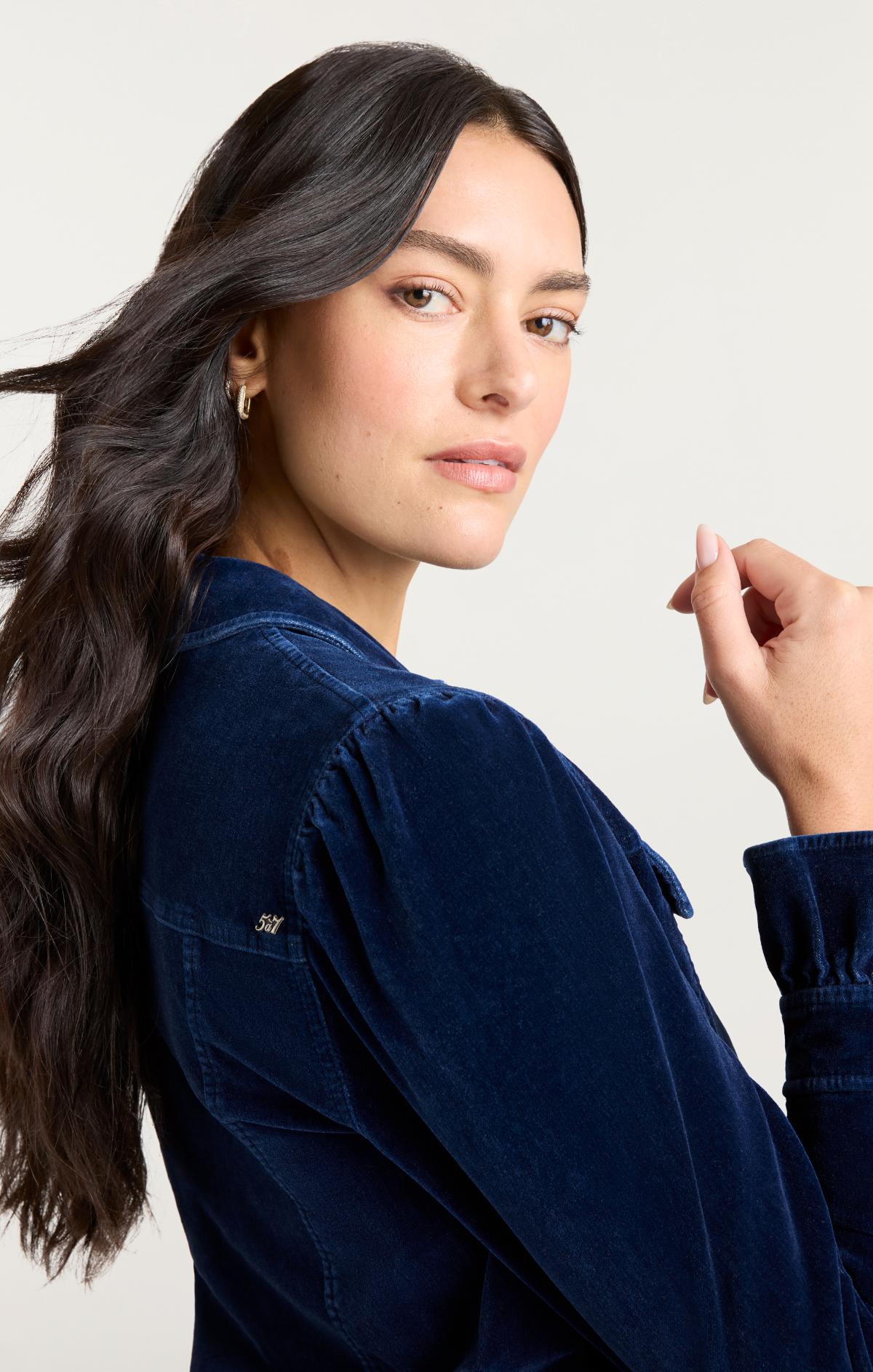 Cinq à Sept Velvet Jean Deryn Jacket