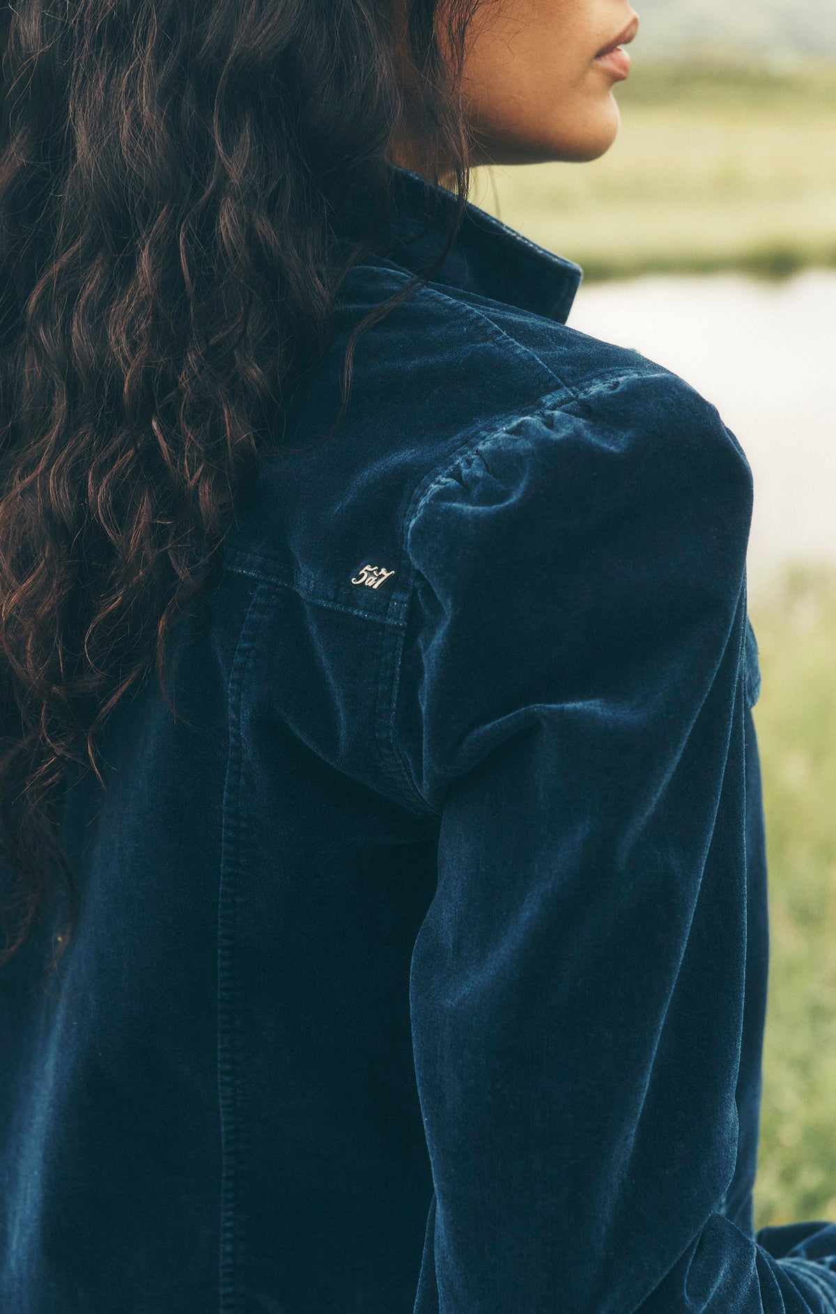 Cinq à Sept Velvet Jean Deryn Jacket
