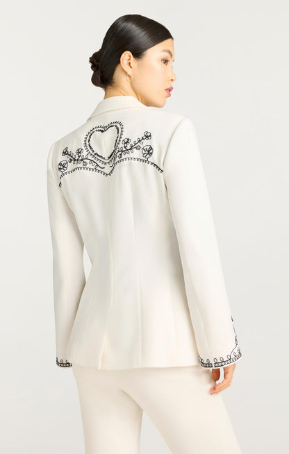Cinq à Sept Soutache Embellished Cheyenne Blazer