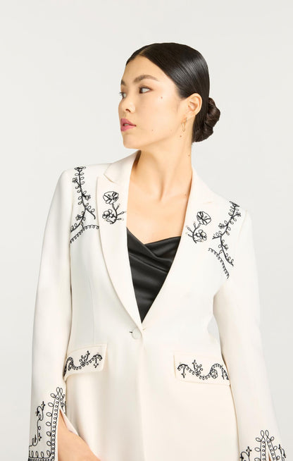 Cinq à Sept Soutache Embellished Cheyenne Blazer