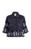 Navy/white
