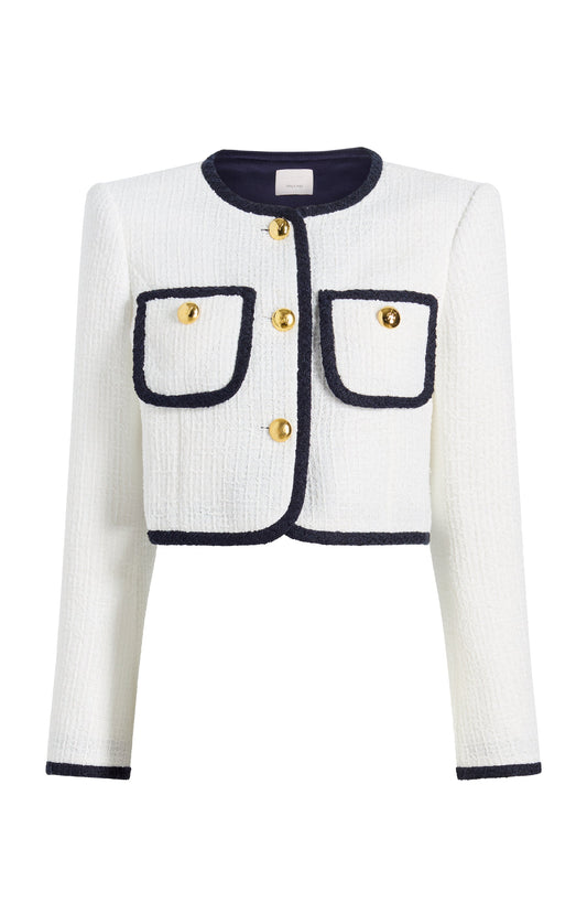 Cinq à Sept Contrast Auden Jacket