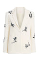 Ivory/navy