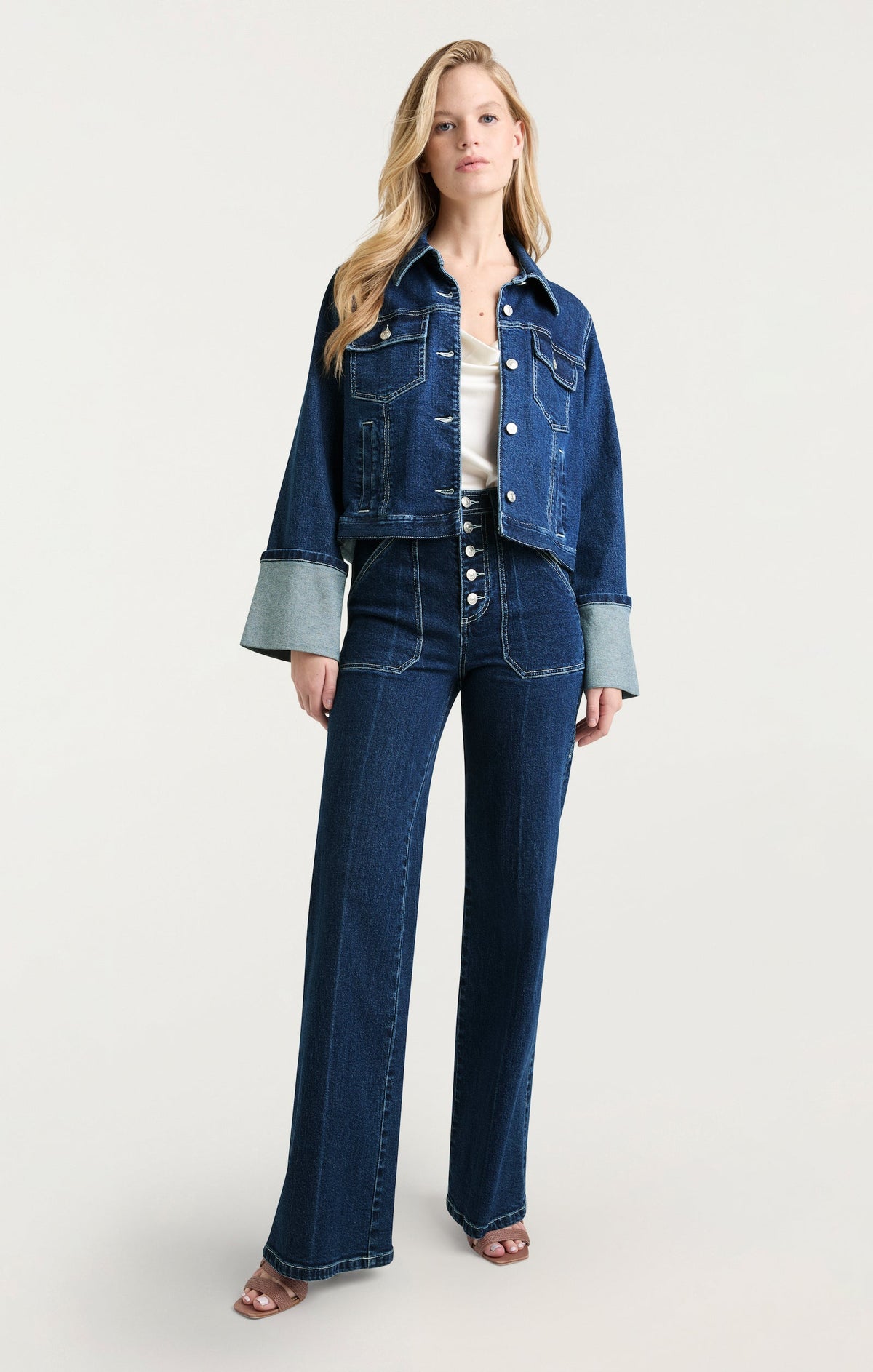 Cinq à Sept Isaline Jean Jacket