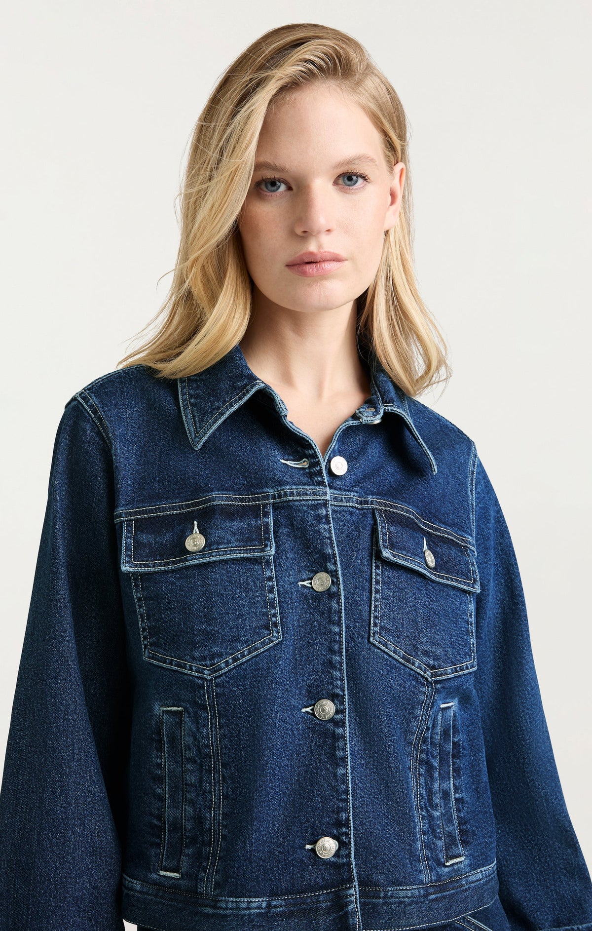 Cinq à Sept Isaline Jean Jacket