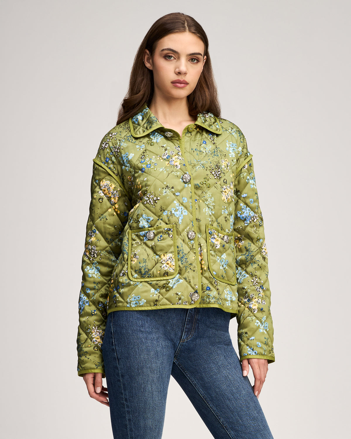 Cinq à Sept Windswept Floral Alexa Jacket