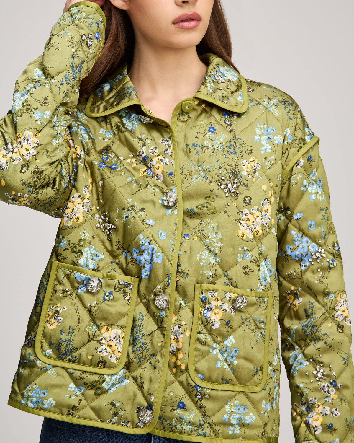 Cinq à Sept Windswept Floral Alexa Jacket