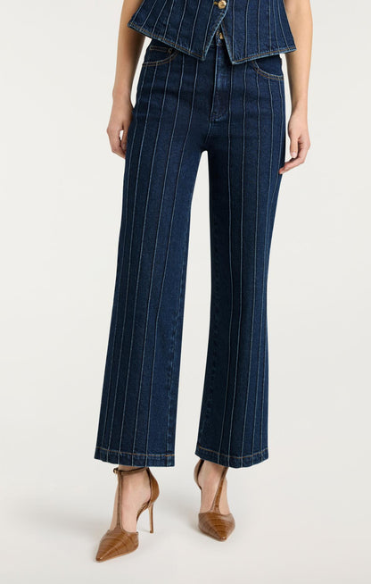 Cinq à Sept Pintuck Camen Jeans