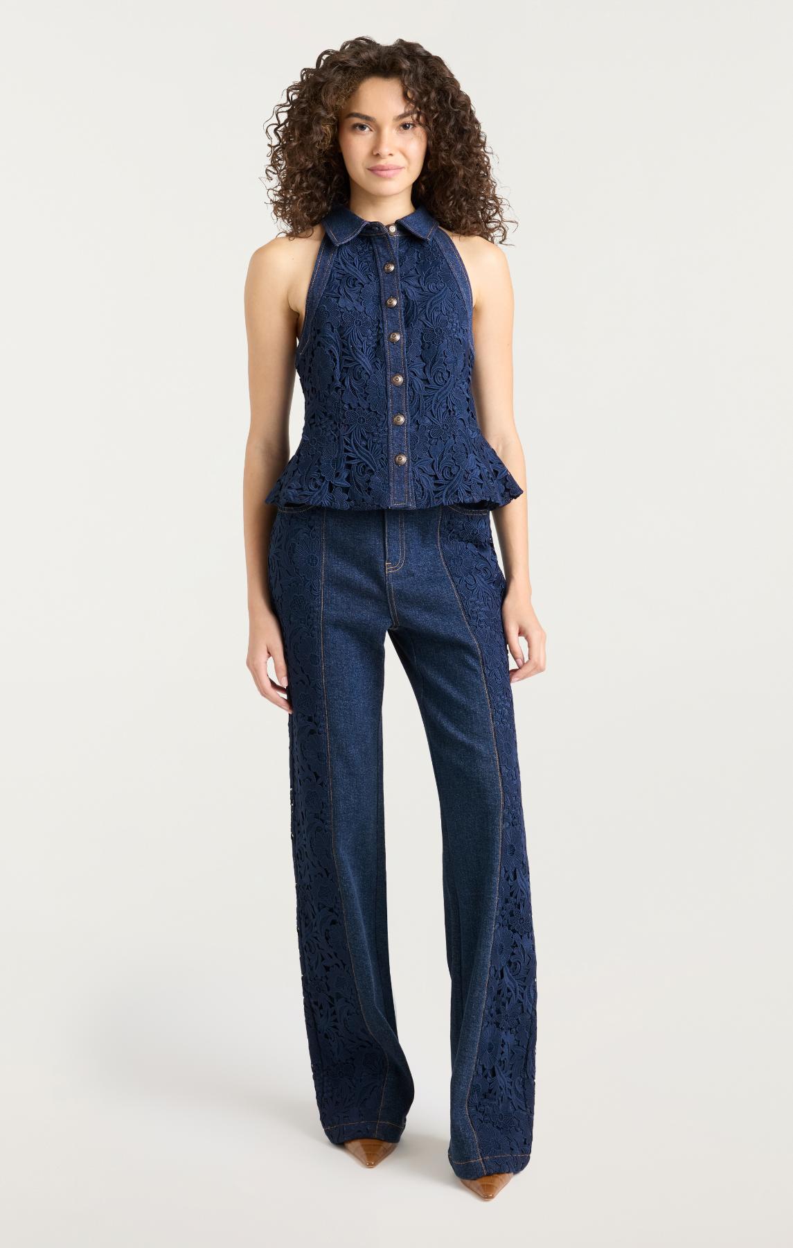 Cinq à Sept Ronin Jean Top