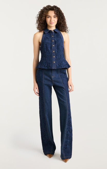 Cinq à Sept Ronin Jean Top