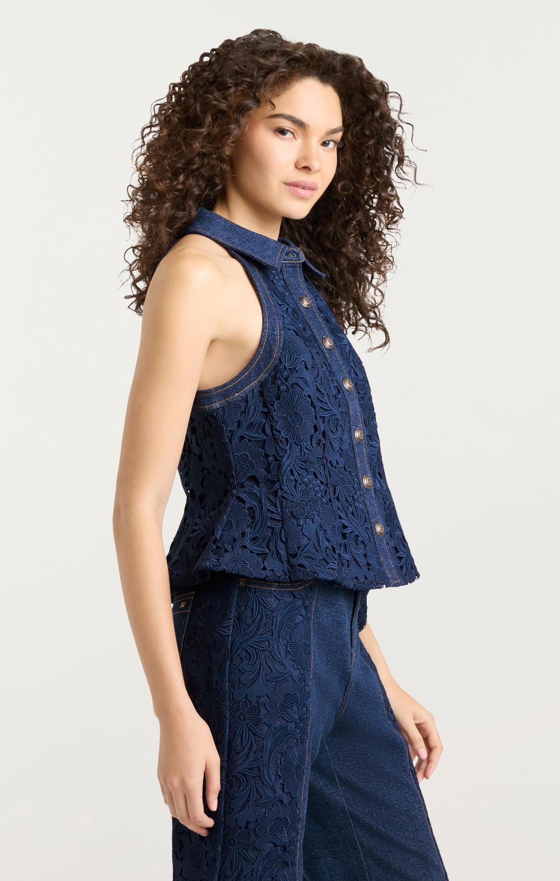 Cinq à Sept Ronin Jean Top
