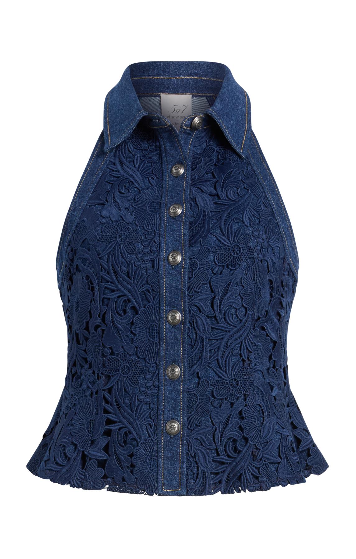 Cinq à Sept Ronin Jean Top