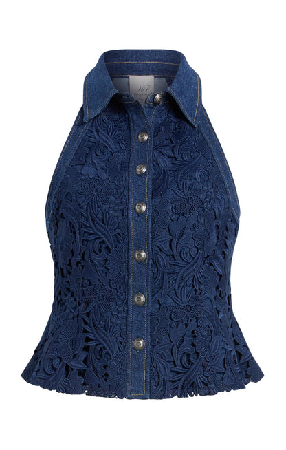 Cinq à Sept Ronin Jean Top