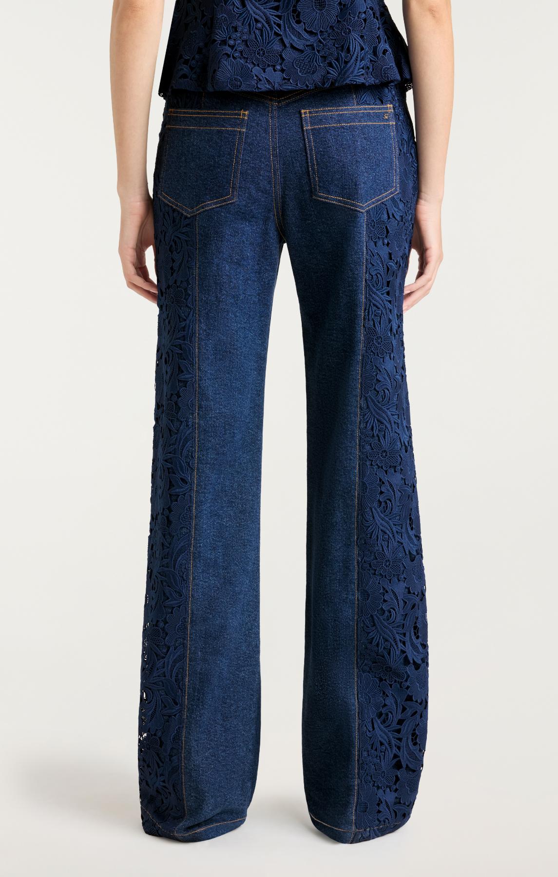 Cinq à Sept Lace Combo Francine Jeans