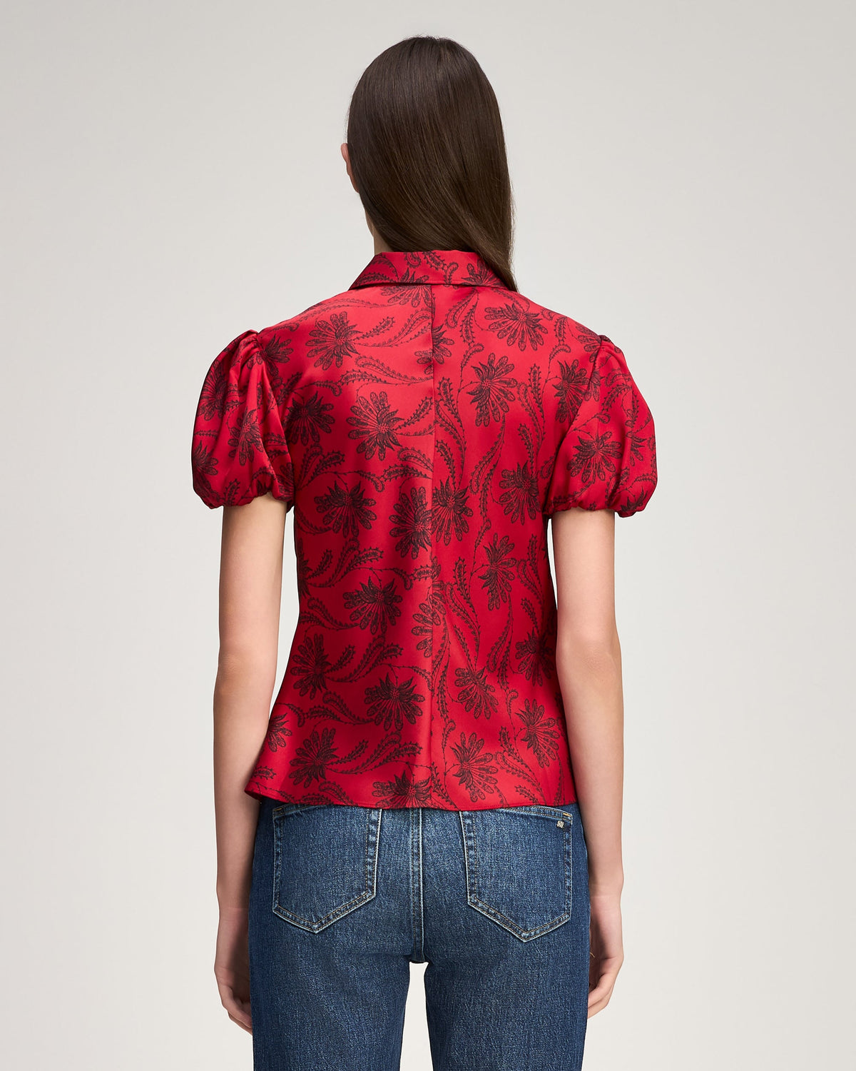 Cinq à Sept Paisley Fan Solange Top