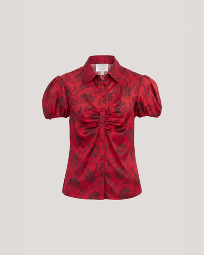 Cinq à Sept Paisley Fan Solange Top