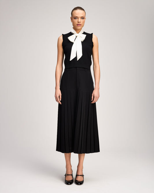 Cinq à Sept Crepe Bane Skirt
