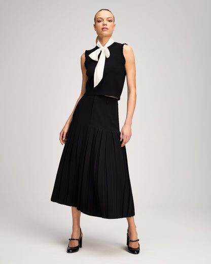Cinq à Sept Crepe Bane Skirt